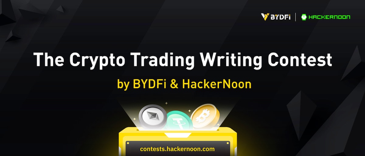 featured image - The Crypto Trading Writing Contest by BYDFi