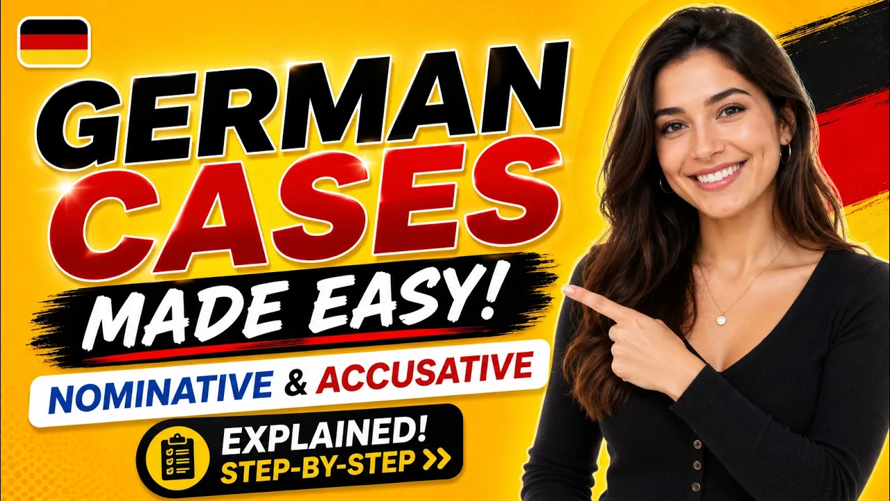German Cases Made Easy: Nominative & Accusative