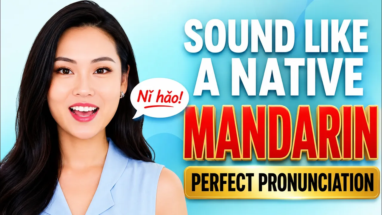 Mandarin Pronunciation Masterclass. Speak Like a Native Speaker