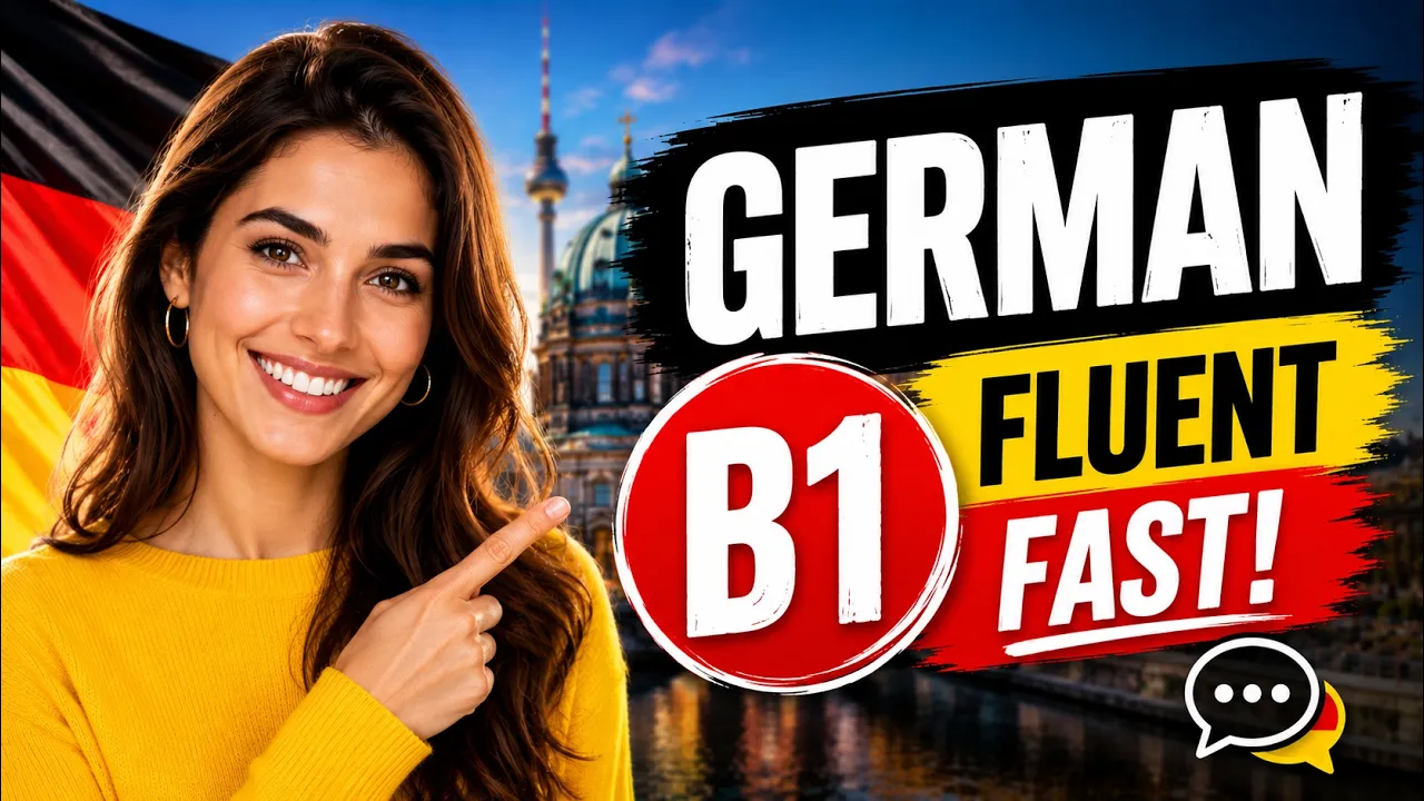 B1 German Course: Build Fluency in Real Life